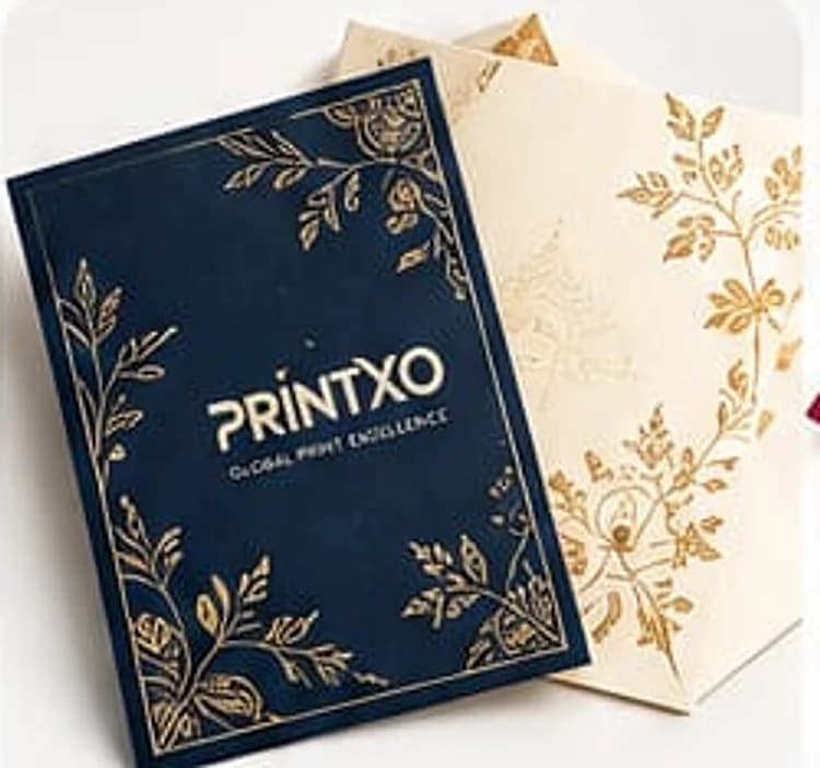 Foil invitation suites