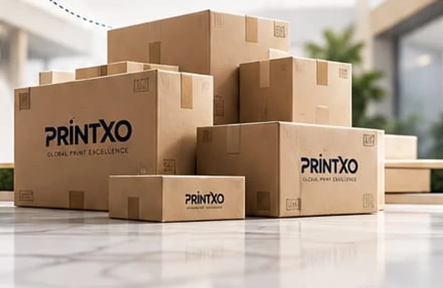 Branded shipping boxes